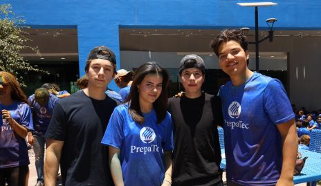  Diego, María José, Pedro y  Lui.