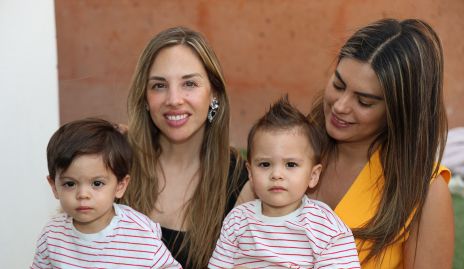  Melissa Compean, Mariano, Roberto y Bárbara Berrones.