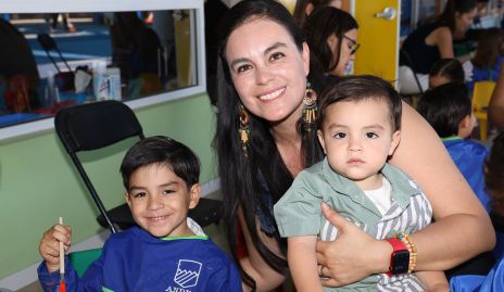  Diana Trujillo, Santiago y Nicolás.