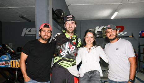  Luis Nieto, Memo Robles, Andrea Arauz y Juan Manuel.