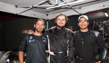  Guillermo Fernández, Sebastián Hernández y Paco Miravalle.