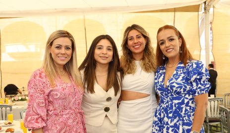  Paulina Nava, Valeria López, Luz Alonso y Ángela Torres.