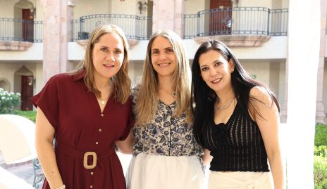  Ruth Pierdan, Paloma Espinosa y Paty Guerrero.