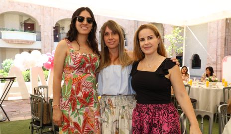  Claudia Díaz de León, Leyre Hurtado y Michelle Baeza.