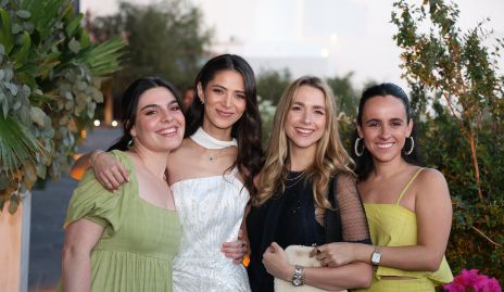  Cata Esper, Paola Ruiz, Faustina Villarreal y Cecilia García.