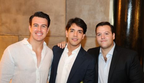  Alfonso Anaya, Diego Tobías y Francisco Alonso.