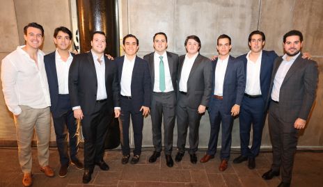  Alfonso Anaya, Diego Tobías, Francisco Alonso, Roberto Zepeda, Santiago Rodríoguez, Jorge Aldrett, José María González, Rubén Torres y Chino de la Garza.