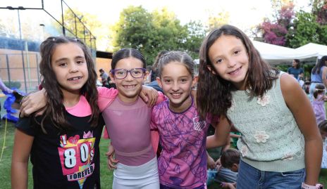  María Pía, Gabriela, María Inés y Danna.