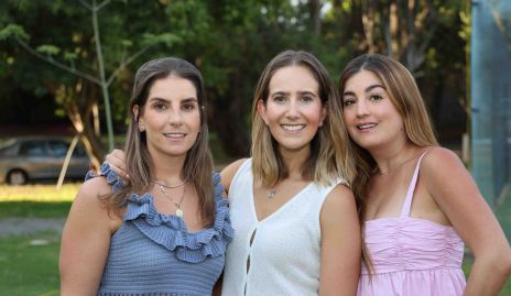  Begoña Muriel, Lucía Martin Alba y Silvana Zendejas.
