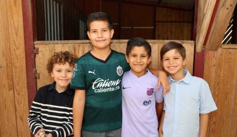  Diego Medina, Diego González, Marcelo González y Juan Pablo.