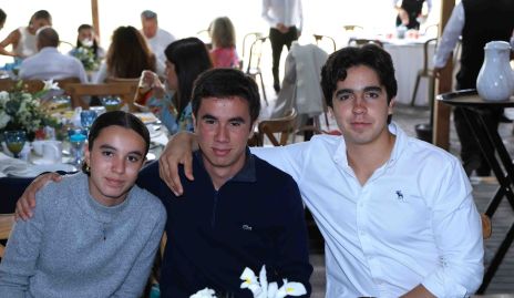  Ale Castanedo, Juan Carlos Castanedo y Daniel Puente.