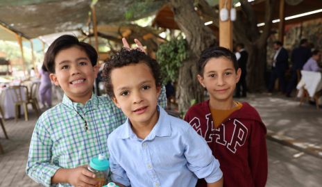  Guillermo, Julián y Patricio.