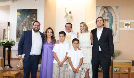  Primera Comunión de Marcelo y Diego González Rangel.