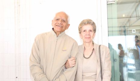  Fausto González y Lucía Alcalde.