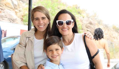 Patricia Rincón, Marifer del Castillo y Juan Pablo Mejía.
