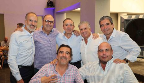  Marcelo de los Santos, Eduardo Nieto, Gerardo Valle, Jorge Gómez, Martín de la Rosa, Gerardo Galván y Jaime Ascanio.
