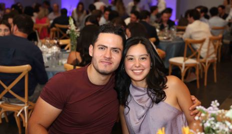  Said Abud y Montse López.