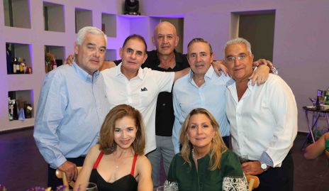  Sergio Ramírez, Eduardo Zendejas, Miguel Abud, Gerardo Valle, Oscar Villarreal, Sigrid Werge y Pupi García.