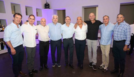  Keko Mendizábal, Eduardo Zendejas, Tomás Alcalde, Sergio Ramírez, Gerardo Valle, Oscar Villarreal, Miguel Abud, Javier Alcalde y Pepe Maza.