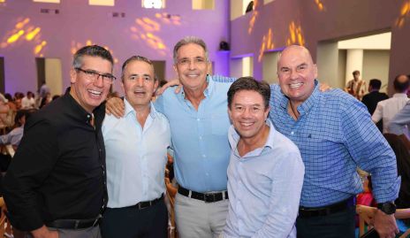  Mauricio Alcalde, Gerardo Valle, Oscar Hernández David Martínez y Enrique Portillo.