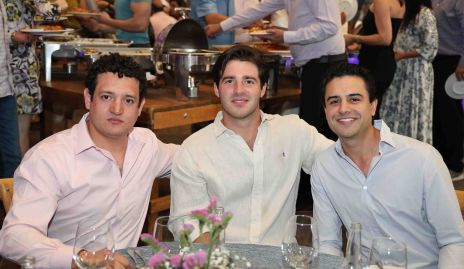  Alejandro Díaz de León, Miguel Meade y Gerardo Valle.