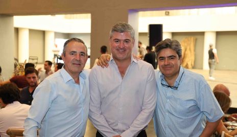  Gerardo Valle, Oscar Zermeño y Paco Leos.