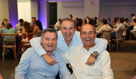  Luis Gerardo Ortuño, Gerardo Valle y Fernando Pérez.