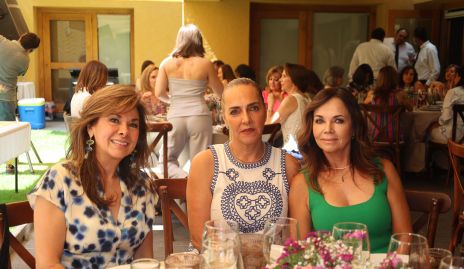  Elia de Padilla, Mimí Hinojosa y Elsa Tamez.