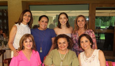  Ceci Delgado, Laura Rodríguez, Lau Bravo, Bety Lavín, Yolanda Payán, Tita Aguillón y Diana Villegas.