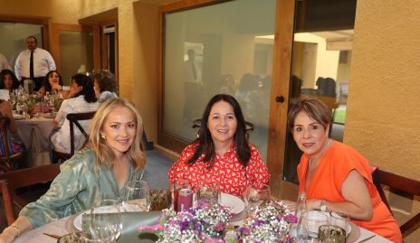  Claudia del Pozo, Claudia Álvarez y Laura Álvarez.