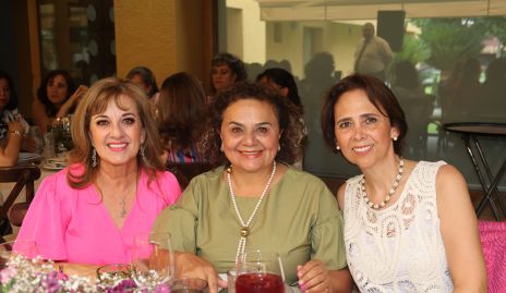  Yolanda Payán, Tita Aguillón y Diana de Villarreal.