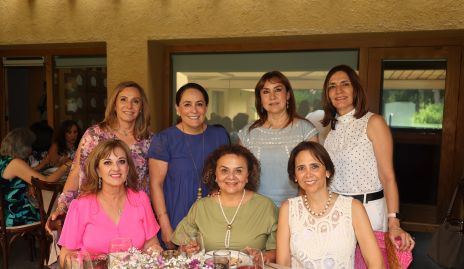 Bety Lavín, Laura Rodríguez, Claudia González, Ceci Delgado, Yolanda Payán, Tita Aguillón y Diana de Villarreal.