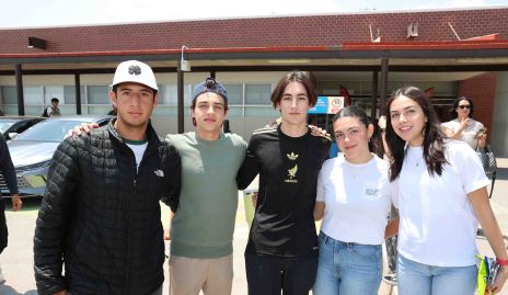  Marcelo Silva, Marcelo Díaz Infante, Juan Carlos Nieto, Daniela Abella y Marijó Mendoza.