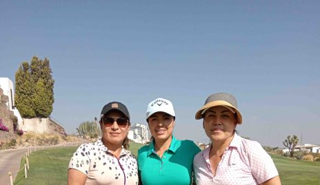  Faustina Trujillo, Alesia Mendoza y Libet Oliva.