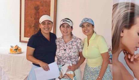  Libet Tirado, Alma Rosa Méndez  y Alexia Mendoza.