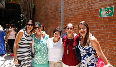  Adriana Torres, Adriana Díaz de León, Came Gonzalez, Martha Alcalde y Paola Arévalo.