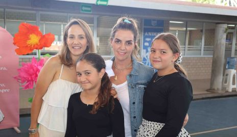  Alejandra Salas, Arantza Calzada, Rocío Muriel y Victoria Pierdant.