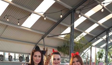  Branda Alfaro, Marisol García y Liz.