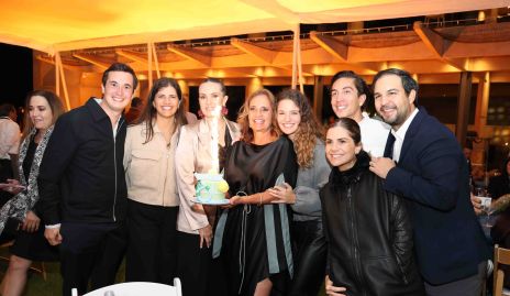  Mireya Payán celebrando su cumpleaños.