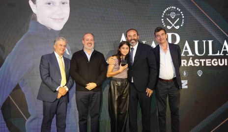  Jorge Gómez, Daniel Carreras, Ana Paula Trujillo, Ricardo Trujillo y Oscar Silos.