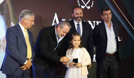  Jorge Gómez, Daniel Carreras, Alejandra de los Santos, Ricardo Trujillo y Oscar Silos.
