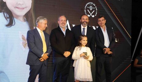  Jorge Gómez, Daniel Carreras, Alejandra de los Santos, Ricardo Trujillo y Oscar Silos.
