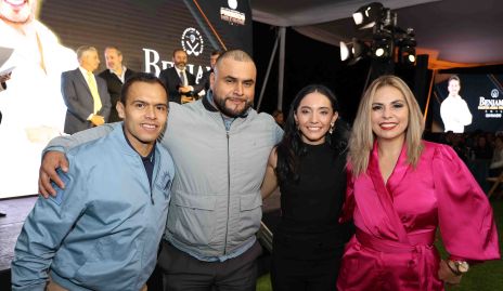  Cristofer, Daniel Pescador, Daniela Humara y Rocío Gámez.