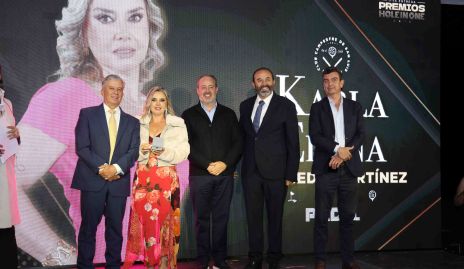  Jorge Gómez, Daniel Carreras, Karla Saucedo, Ricardo Trujillo y Oscar Silos.