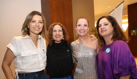  Pili Orta, Guille Guerra, Jimena Fernández y Liliana Meade.
