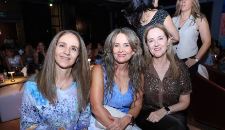  Marcela Álvarez, Karina Vita y Lourdes Gutiérrez.