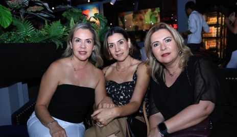  Cynthia Aguilera, Lucrecia del Villar y Arisbé Huerta.