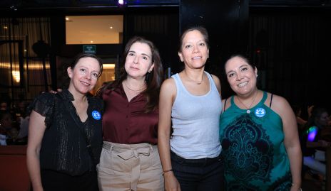  Elba Mancilla, Cristina Peña, Elena Castillo y Mónica Chávez.