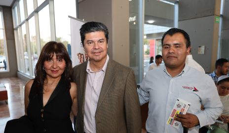  Dolores Peña, Pedro Rodríguez y Rubicel de la Cruz.