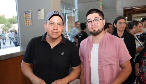  Juan Leura y Chris Alejandro.